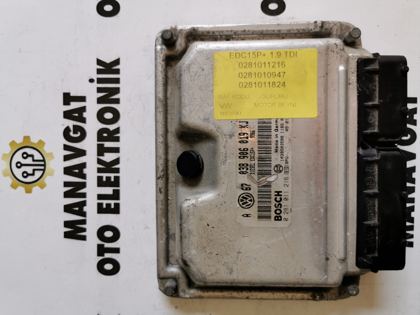 BOSCH EDC15P MOTOR BEYNİ ECU 0281011216 038906019KJ VW 1.9 TDI +